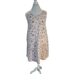 Haute Hippie mauve floral linen Sundress